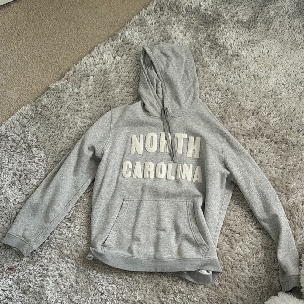 North Carolina Nike Gray Hoodie
